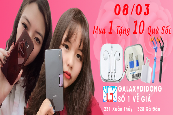 Sốc Sốc 8/3 mua 1 tặng 10