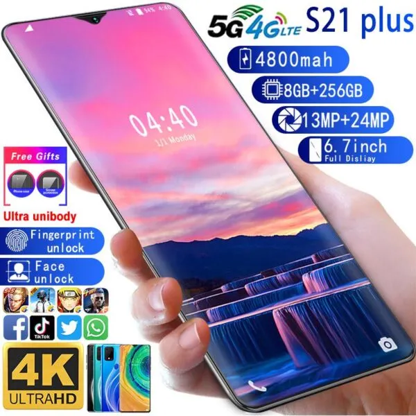 Samsung Galaxy S21 Plus 5G – RAM 8GB – 128GB – 2 Sim d2364796c7f3061464279c77020f950cd36eba4a original Samsung Galaxy S21 Plus 5G