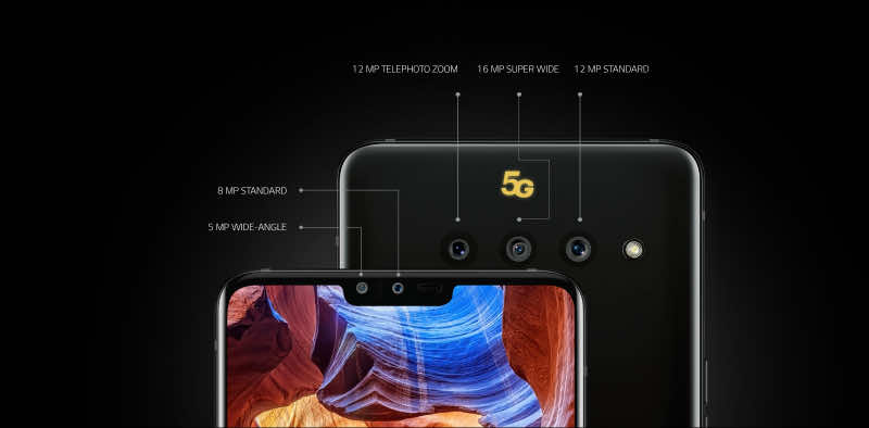 LG V50 ThinQ 5G Bộ Nhớ 128GB Ram 6G – Có Kết Nối Máy Gập 2 Màn 6 LG V50 ThinQ
