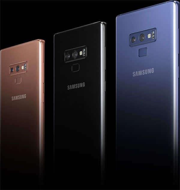 Giá điện thoại samsung galaxy note 9 mới