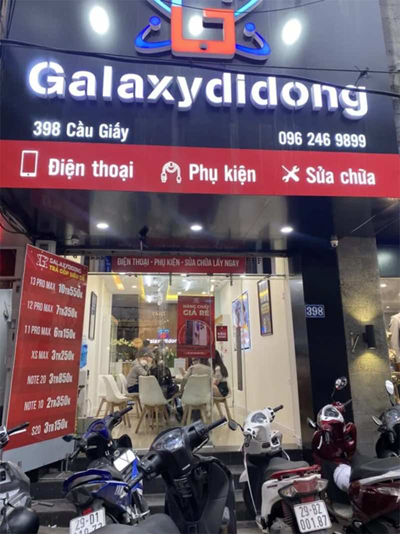 Đến bảo hành iPhone tại Trung Tâm Sửa Chữa IPhone Galaxy Di Động