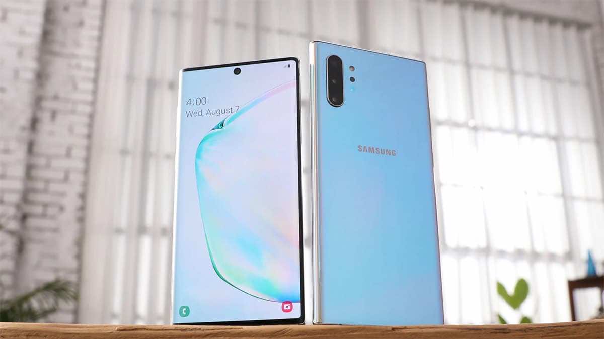 Galaxy Note 10 Plus được thiết kế tinh tế, sang trọng