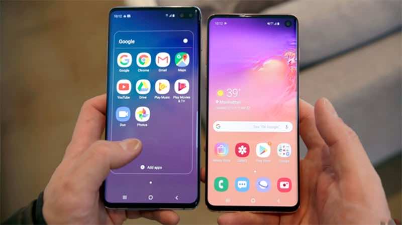 Galaxy S10 5G kích thước màn lớn hơn bản 4G