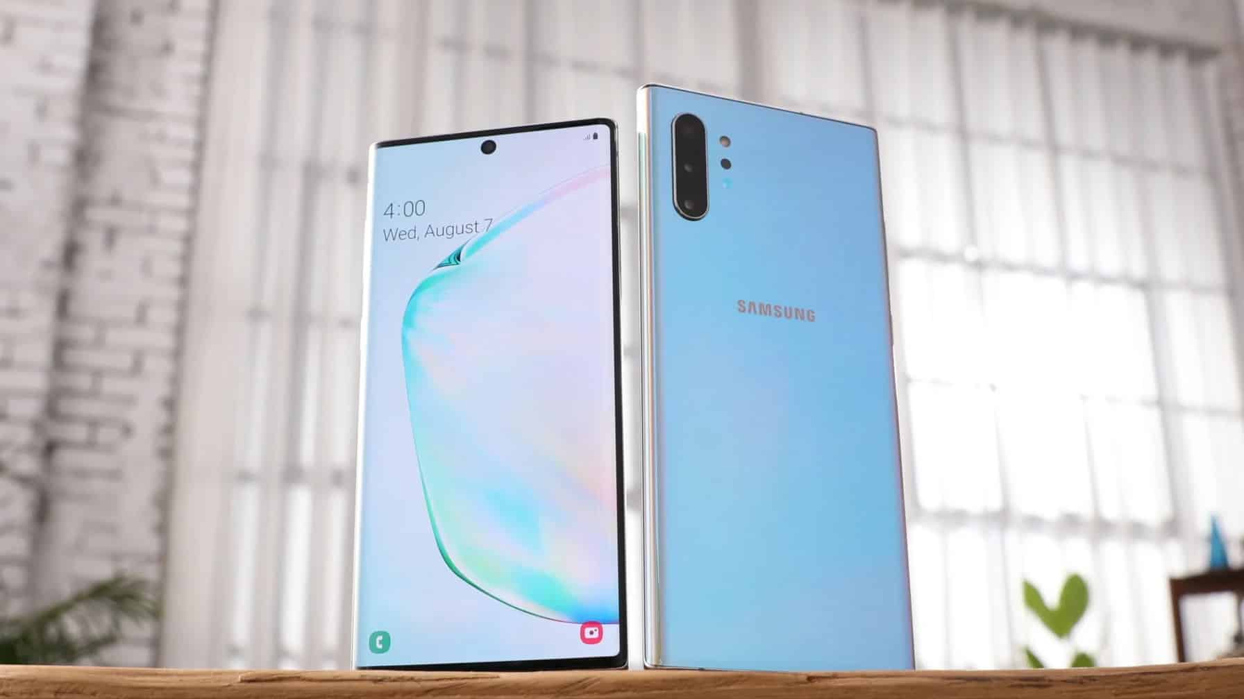 Galaxy Note 10 sở hữu thiết kế khá đẹp mắt