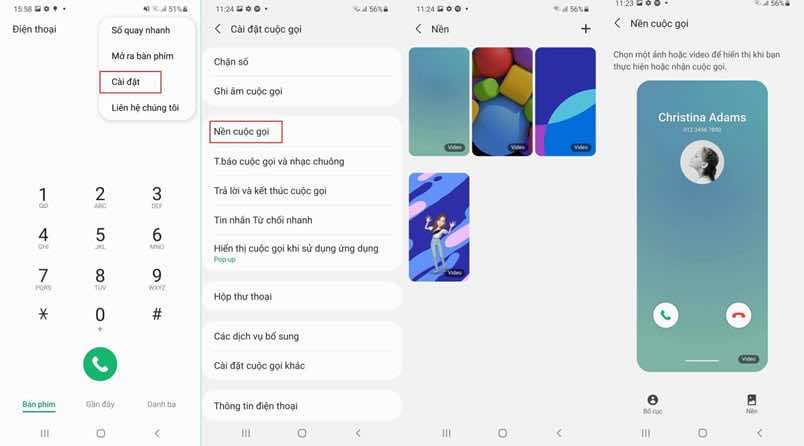 Tạo hiệu ứng đặc biệt cho cuộc gọi video