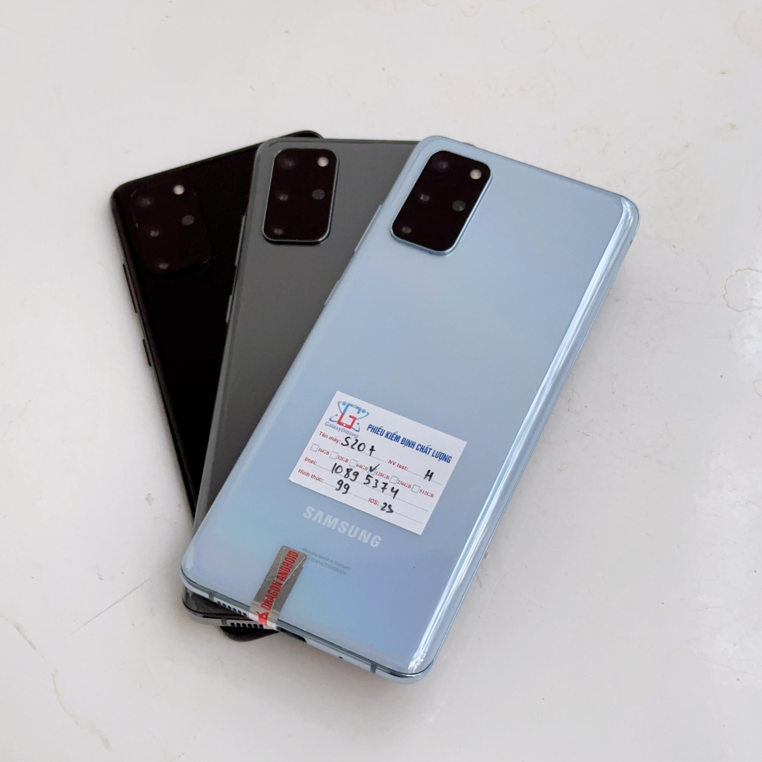 Hình ảnh thực tế Galaxy S20 Plus tại Galaxy Di Động