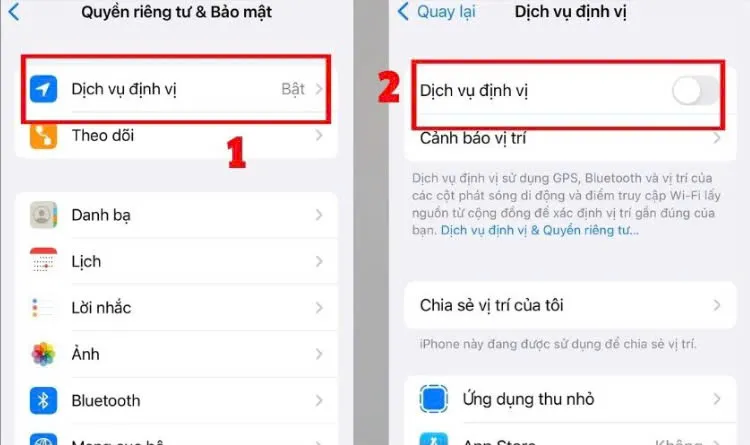 dịch vụ định vị