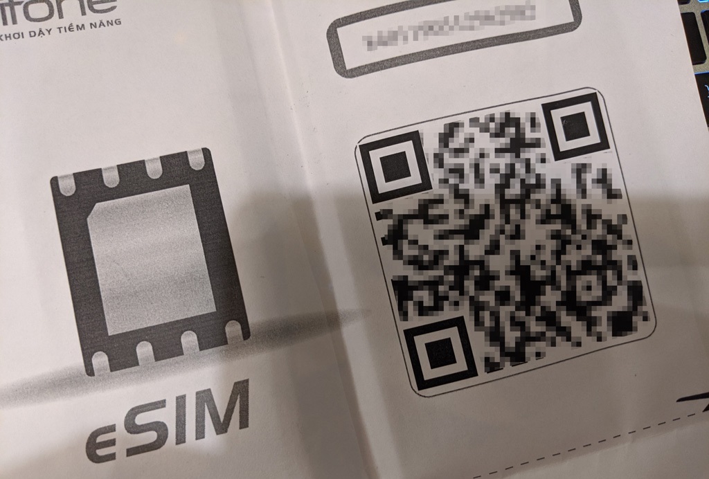 Mã QR eSIM