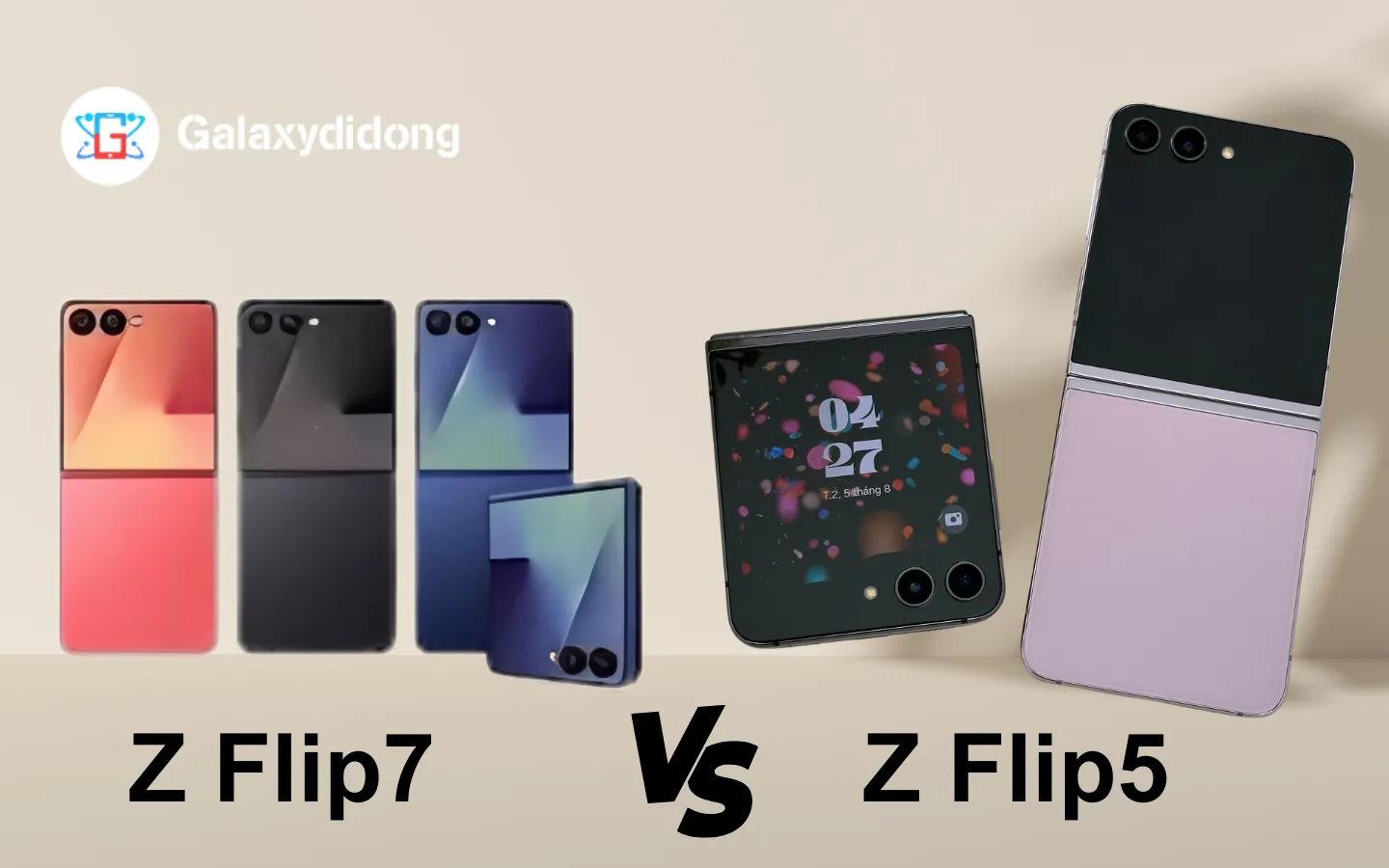 Galaxy Z Flip7 có bền hơn Z Flip5 không