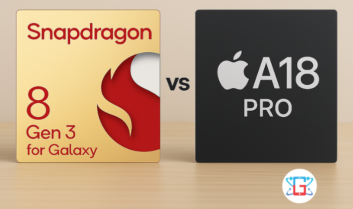 Snapdragon 8 Gen 3 for Galaxy đại chiến Apple A18 Pro