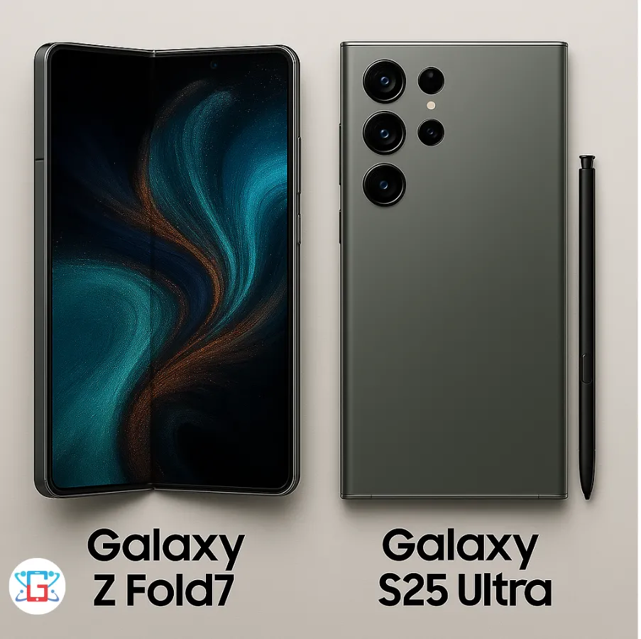 So sánh Galaxy Z Fold7 với S25 Ultra