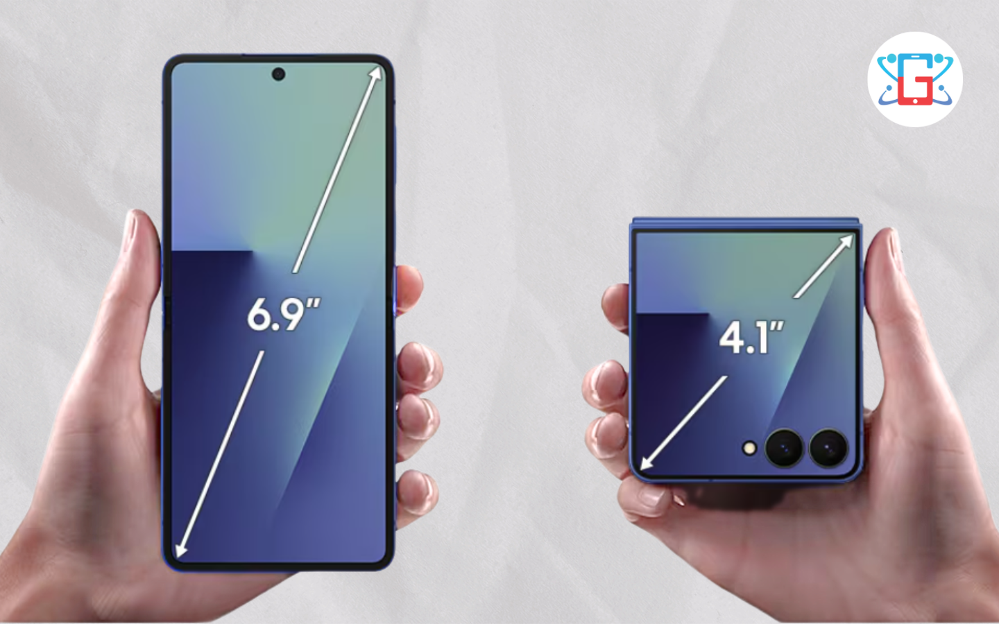 Thiết kế và màn hình Z Flip7