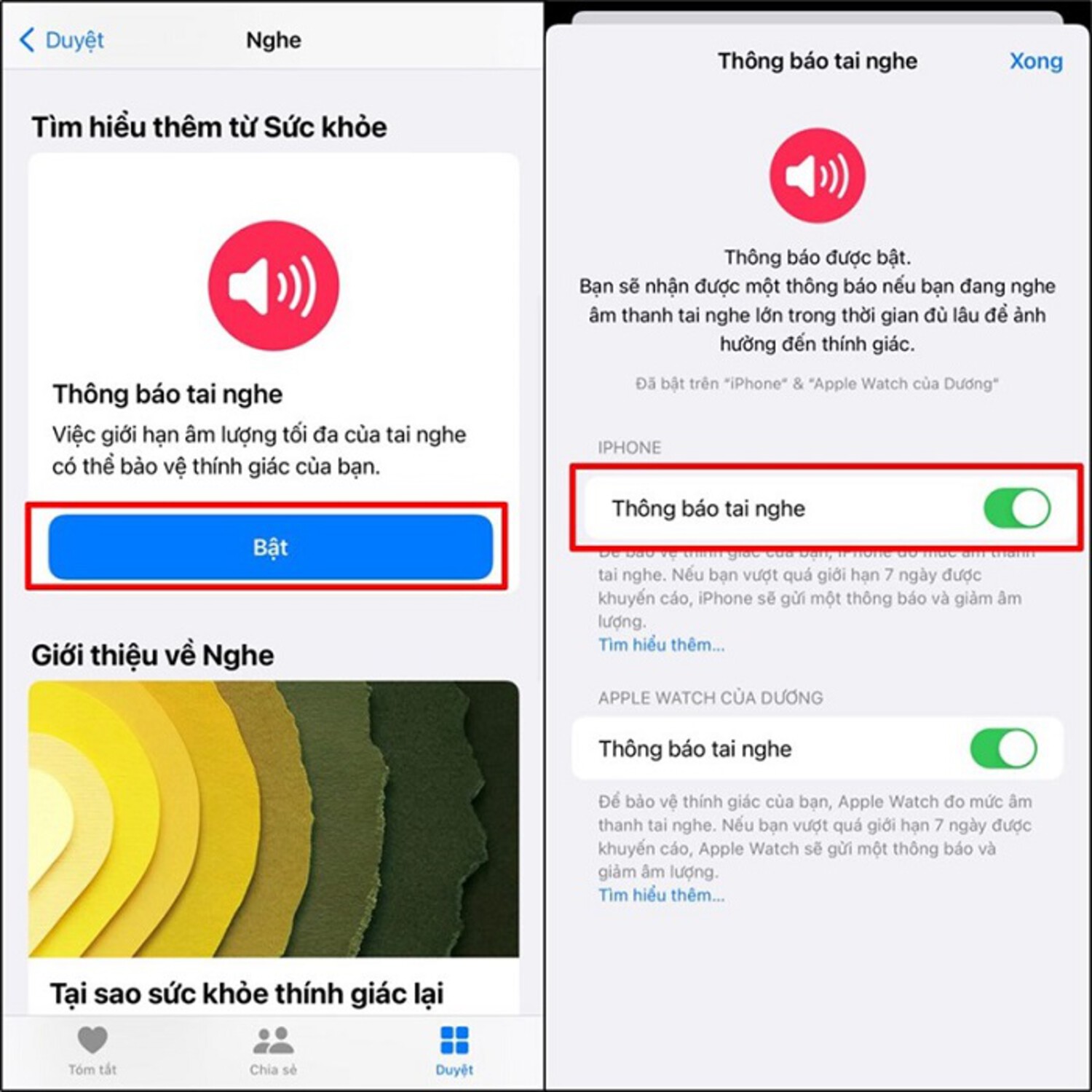 Bảo vệ đôi tai của bạn