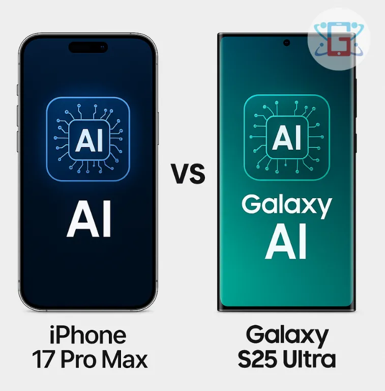AI trên iPhone 17 Pro Max khác gì Galaxy AI trên S25 Ultra