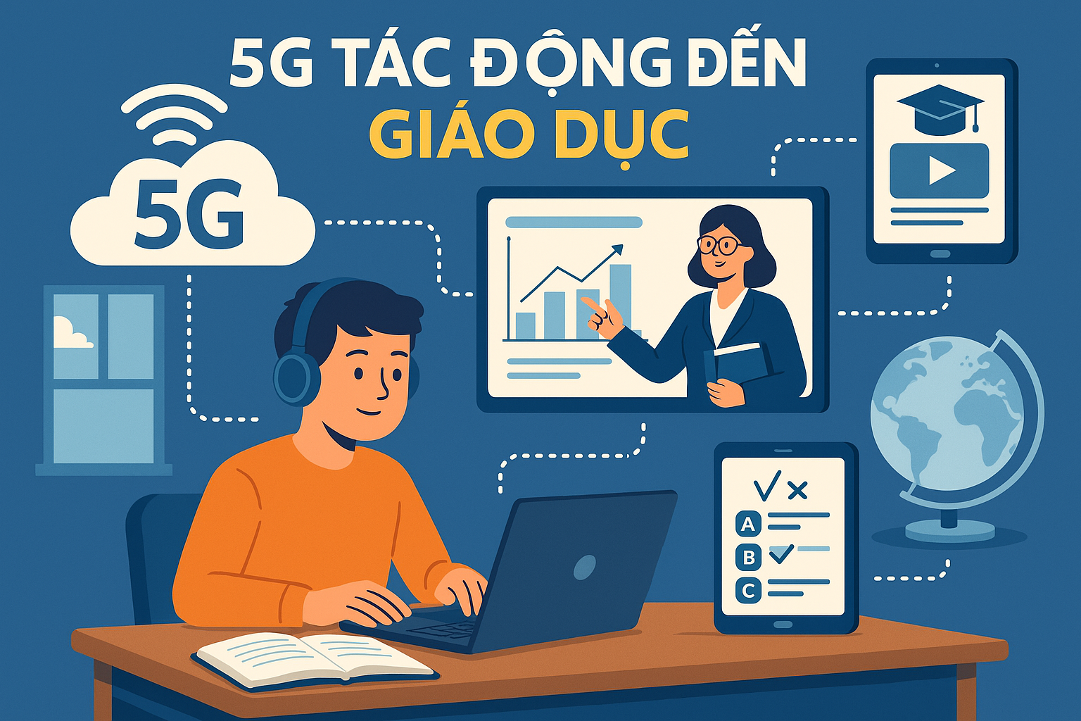 5G tác động đến giáo dục