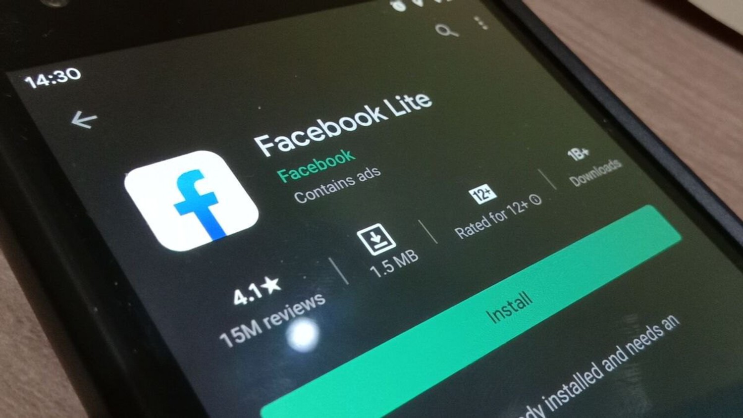 Ứng dụng Lite trên Android