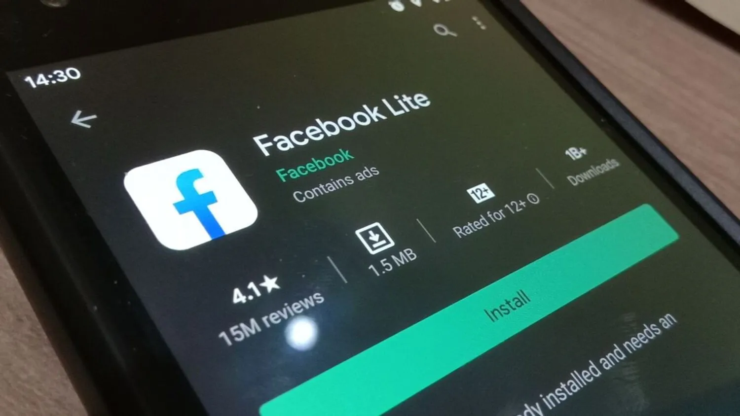 Ứng dụng Lite trên Android