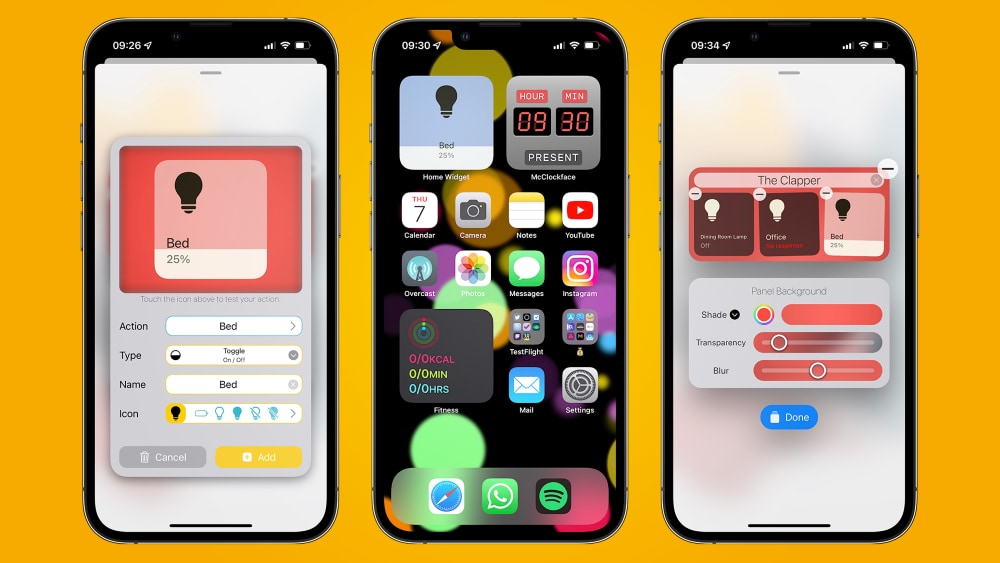 Widgets