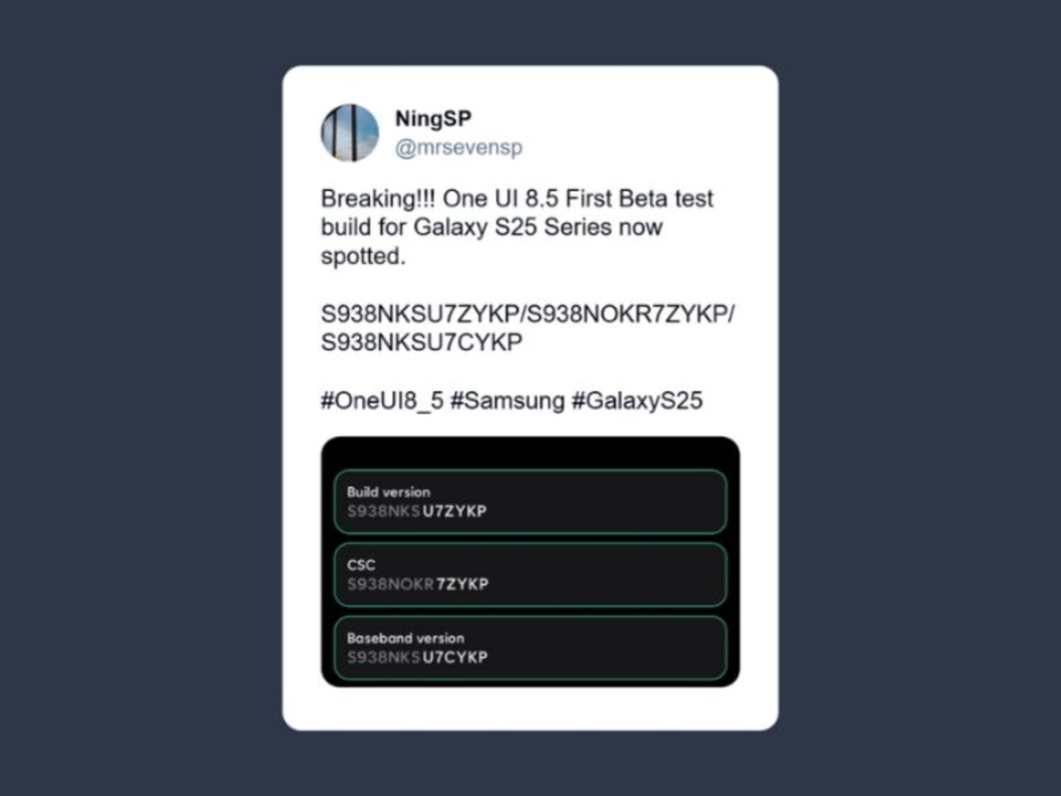 Samsung Galaxy S25 Ultra One UI 8.5 – Bản nâng cấp bùng nổ mở đường cho Galaxy S26 3