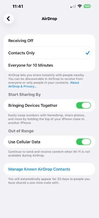 AirDrop