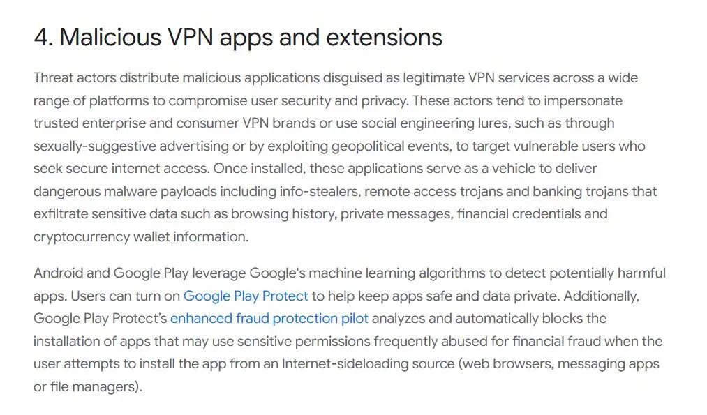 Dùng VPN có thể bị đánh cắp dữ liệu? Google lên tiếng cảnh báo