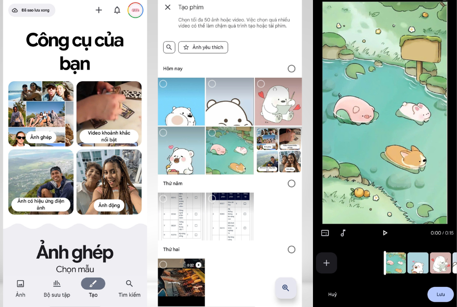 Google Photos sắp bổ sung công cụ dựng video