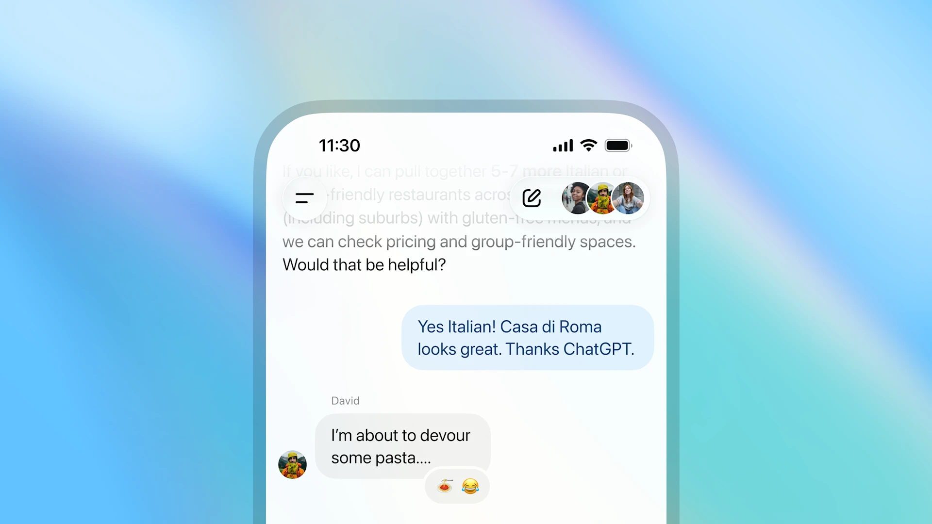 OpenAI giới thiệu tính năng chat nhóm của ChatGPT - Nguồn ảnh: OpenAI