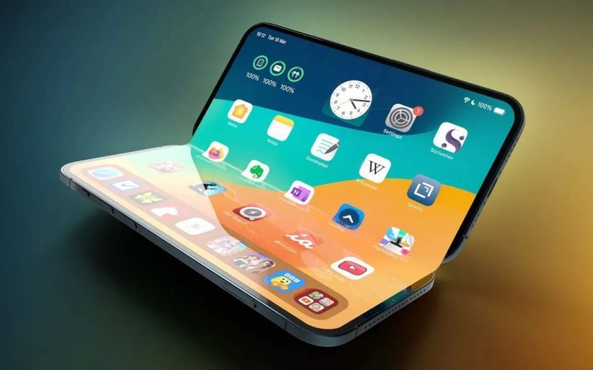 Lý do iPhone Gập được dự đoán sẽ mạnh hơn Z Fold 7 nhờ thiết kế bản lề - Nguồn ảnh: ConceptsiPhone