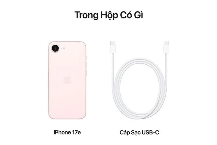 iphone 17E trong hộp galaxy di động